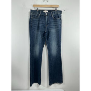 Woman’s Excellent Cond. Lucky Brand Sweet Mid rise Boot Cut Blue Jeans 14/32